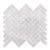 Light Grey Herringbone - 1 X 3 Mosaic