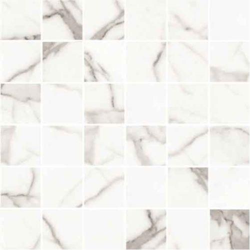 Calacatta Matt - 2 X 2 Mosaic