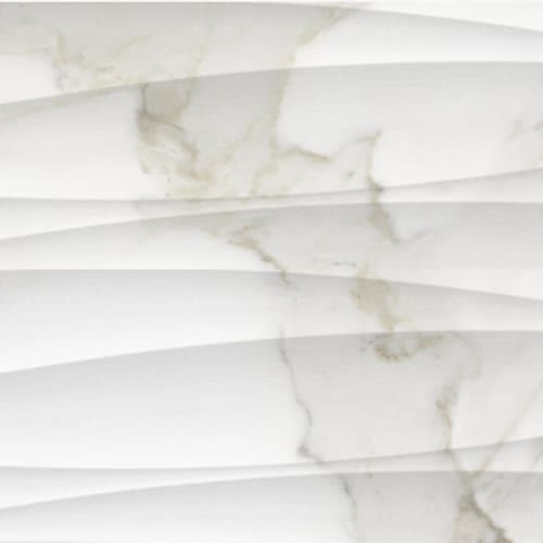 Calacatta Dolce 12X36 Curva Rectified