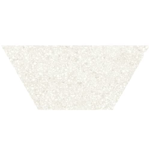 Ivory 10X24 Half Hex